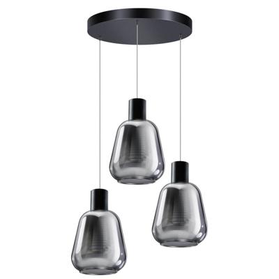 ETH Glazen vide lampGary 3-lichts - 05-HL4524-30S