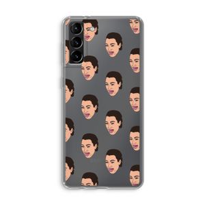 Ugly Cry Call: Samsung Galaxy S21 Plus Transparant Hoesje