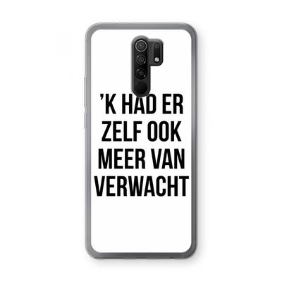 Meer verwacht: Xiaomi Redmi 9 Transparant Hoesje