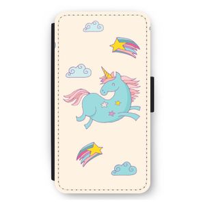 Vliegende eenhoorn: iPhone 12 mini Flip Hoesje