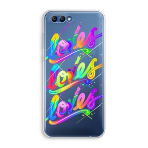 Loves: Honor 10 Transparant Hoesje