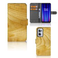 OnePlus Nord CE 2 | Book Style Case | Licht Hout