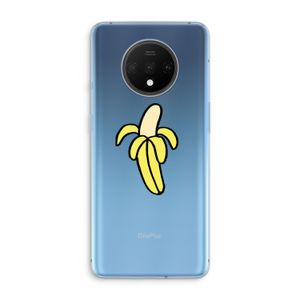 Banana: OnePlus 7T Transparant Hoesje