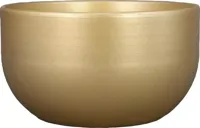Floran bloempot boule 26x14 cm parelgoud