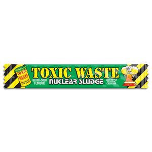 Toxic Waste Toxic Waste Nuclear Sludge Chew Bar Green Apple 20 Gram