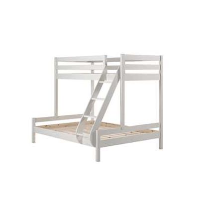 Vipack stapelbed Pino - wit - 207,5x157,5x166,8 cm - Leen Bakker