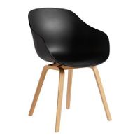 HAY About a Chair AAC222 Stoel - Oak - Black - thumbnail