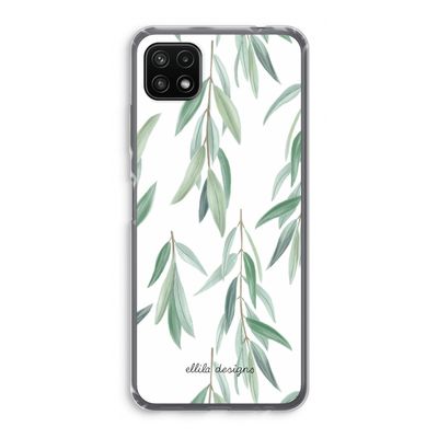 Branch up your life: Samsung Galaxy A22 5G Transparant Hoesje
