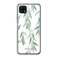 Branch up your life: Samsung Galaxy A22 5G Transparant Hoesje