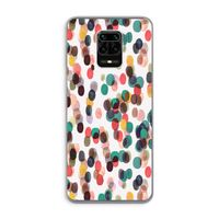 Tropical Dots: Xiaomi Redmi Note 9 Pro Transparant Hoesje
