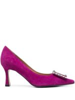 Roberto Festa Lilly 80mm pointed-toe suede pumps - Violet