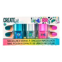 Create It! Beauty Nagellak Glitter, 3st.