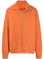 Palm Angels cardigan Unknown Location zippé - Orange