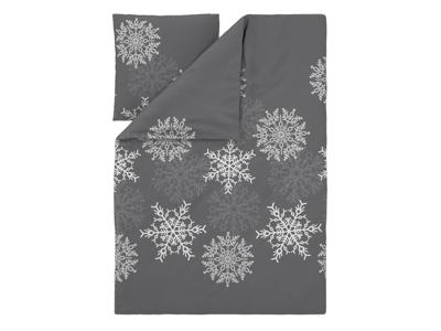 LIVARNO Dekbedovertrek Fleece 140 x 200 cm (Let op: LV OSNL) (Donkergrijs)
