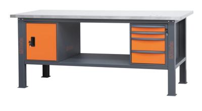 Beta C58Bc-X2,1 4Ca/O Werkbank | Werkblad inox - 058000624