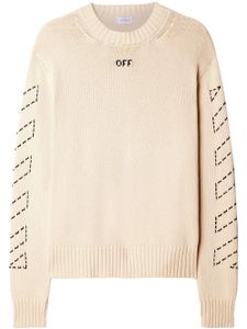 Off-White Diag Arrows jumper - Tons neutres