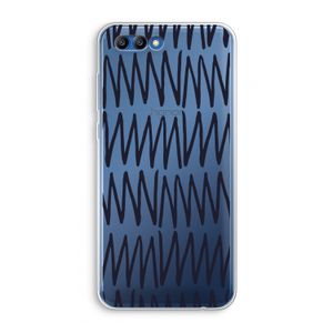 Marrakech Zigzag: Honor 10 Transparant Hoesje