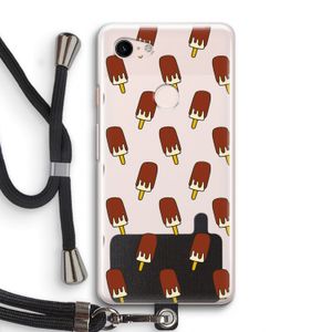Yummy: Pixel 3 Transparant Hoesje met koord