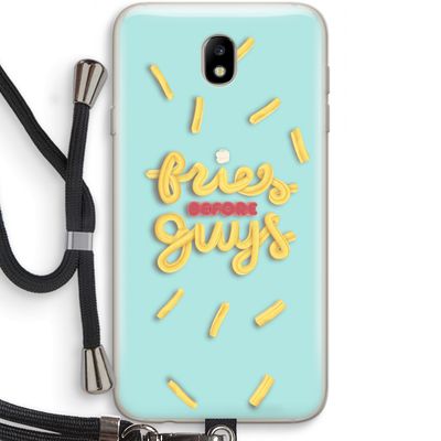 Always fries: Samsung Galaxy J7 (2017) Transparant Hoesje met koord