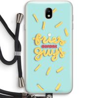 Always fries: Samsung Galaxy J7 (2017) Transparant Hoesje met koord
