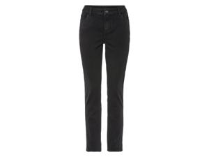 esmara Dames jeans - Slim Fit (34, kort, Zwart)