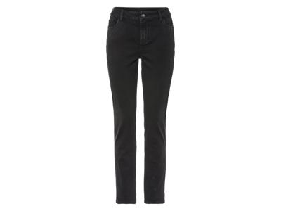 esmara Dames jeans - Slim Fit (38, kort, Zwart)
