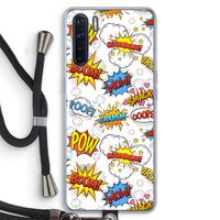 Pow Smack: Oppo A91 Transparant Hoesje met koord
