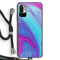 Zweverige regenboog: Xiaomi Redmi Note 10 5G Transparant Hoesje met koord Zweverige regenboog: Xiaomi Redmi Note 10 5G Transparant Hoesje met koord