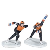 NL competitive skaters 2 pieces l5,5xw3,5xh5,5 cm - Luville
