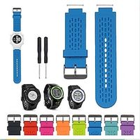 Horlogeband voor Garmin Approach S2 / S4 Siliconen Vervanging Band met verwijderingstool Elastisch Verstelbaar Sportband Polsbandje Lightinthebox - thumbnail