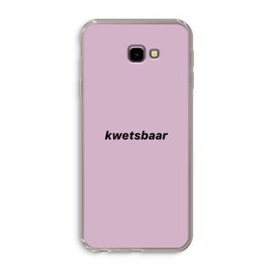 kwetsbaar: Samsung Galaxy J4 Plus Transparant Hoesje