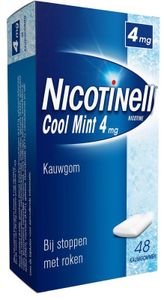 Nicotinell Kauwgom cool mint 4 mg (48 st)