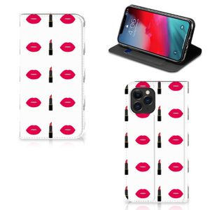 Apple iPhone 11 Pro Hoesje met Magneet Lipstick Kiss