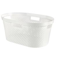 Curver infinity dots wasmand 40l wit