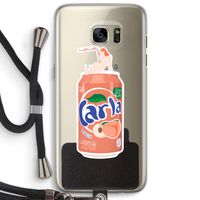 S(peach)less: Samsung Galaxy S7 Edge Transparant Hoesje met koord