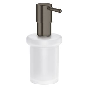 GROHE Essentials zeepdispenser glas zonder houder brushed hard graphite 40394AL1