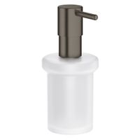 GROHE Essentials zeepdispenser glas zonder houder brushed hard graphite 40394AL1
