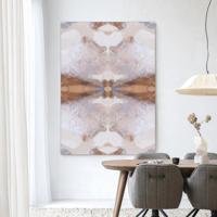 Urban Cotton Wandkleed 'Spanish Eagle' 110 x 145cm in Frame - black