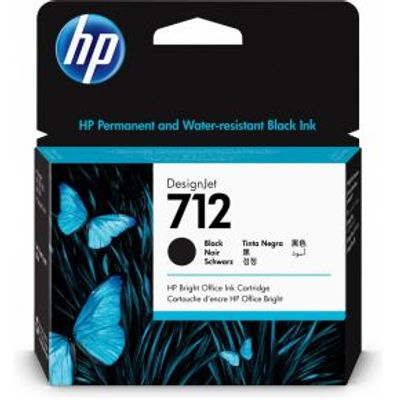 HP 712 Origineel Zwart 1 stuk(s)