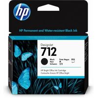 HP 712 Origineel Zwart 1 stuk(s)