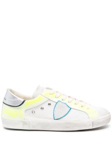 Philippe Model Paris Paris logo-patch sneakers - Tons neutres