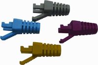 Kabeltule voor RJ45 connectoren rood 5,5 mm (10 stuks)