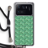 Moroccan tiles 2: Xiaomi Mi 11 Ultra Transparant Hoesje met koord
