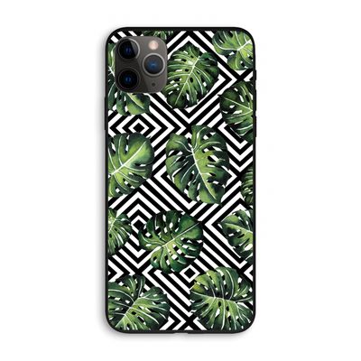 Geometrische jungle: iPhone 11 Pro Max Biologisch afbreekbaar hoesje