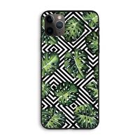 Geometrische jungle: iPhone 11 Pro Max Biologisch afbreekbaar hoesje
