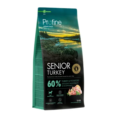 Hondenvoer senior kalkoen 12kg