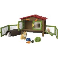 Schleich farm world - konijnenhok speelfiguur (42728)
