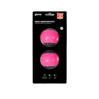 Huisdierenbal Gloria PLAY AND RUN Roze TPR M 6,35 cm 2 Stuks