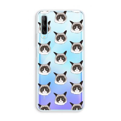 It's a Purrr Case: Huawei P Smart Pro Transparant Hoesje