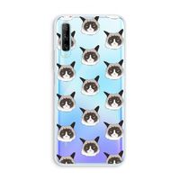It's a Purrr Case: Huawei P Smart Pro Transparant Hoesje